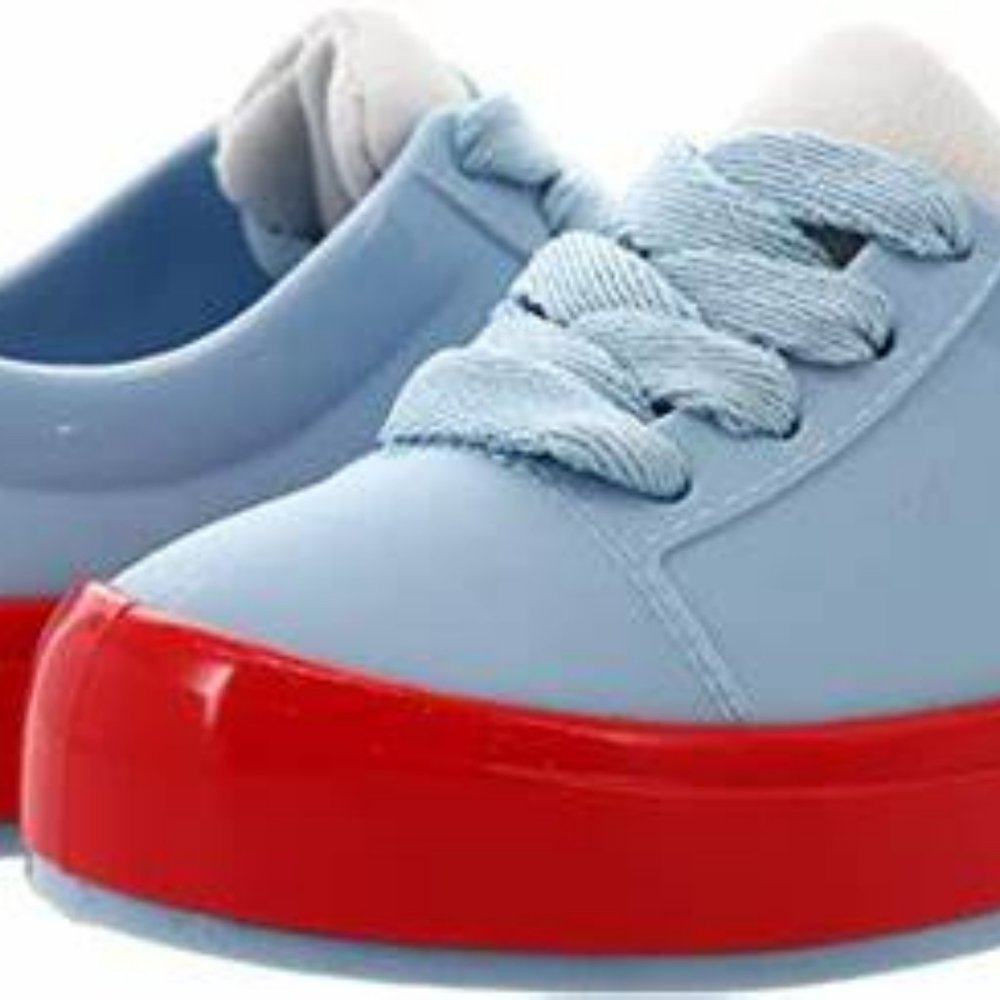 Mini Melissa BLUE Ministreet Shoe Toddler Sneaker NIB - Picture 5 of 5